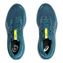 Кросівки для бігу чоловічі Asics GEL-CUMULUS 26 Evening teal/Bright yellow